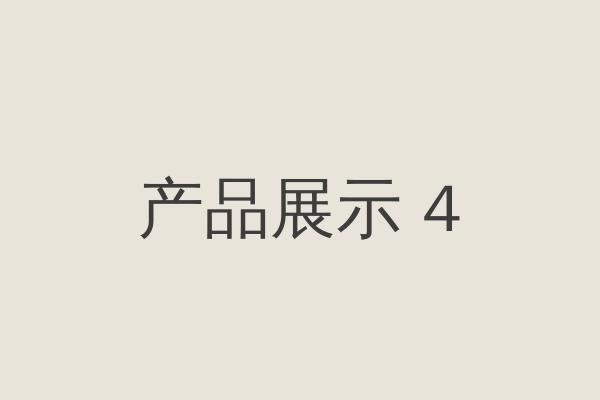 产品分类四